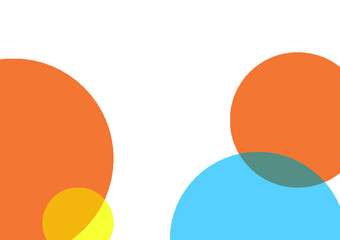 Circle Geometry Colorful Composition Shape Wallpaper Background Illustration