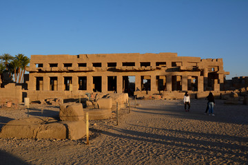 Pharaonic monuments in the city of Luxor