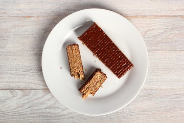 Chocolate Covered Wafer