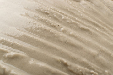 Fototapeta na wymiar Sea sand texture pattern, sandy beach textured background