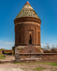 Ahlat, Bitlis - Turkey. Usta Sakirt  Cupola ( Ulu Kumbet ) in Ahlat.