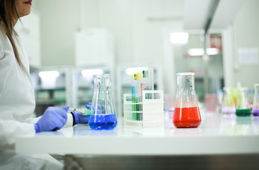 scientist in laboratory