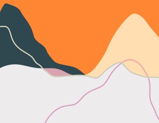 vector illustration of a woman