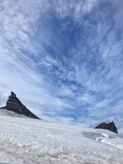 paysages sur les flancs du glacier de la p&eacute;ninsule de Snaefellsnes, Islande