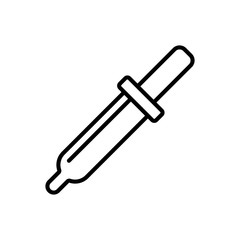 Dropper icon vector template