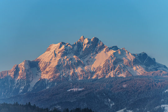 Sunrise On Pilatus