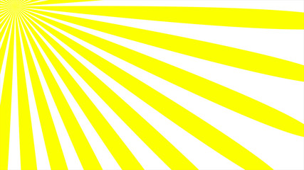 Sunburst, radiating, sun light, circuses, stripe background design. Royalty high-quality best stock image of cartoon sunburst pattern yellow, white background. Stripes sunburst in retro pop art style