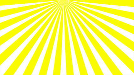 Sunburst, radiating, sun light, circuses, stripe background design. Royalty high-quality best stock image of cartoon sunburst pattern yellow, white background. Stripes sunburst in retro pop art style