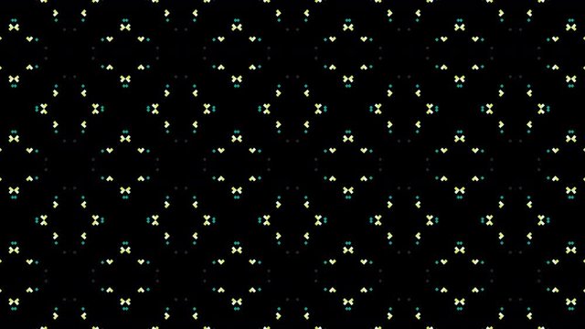 Minimalism concept pattern with elementary design 30 fps, with alpha and transparent BG