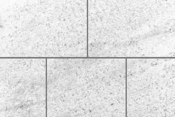 Outdoor stone block tile floor background and texture pattern