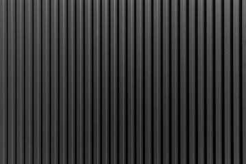 Obraz premium Black Corrugated metal texture surface or galvanize steel.