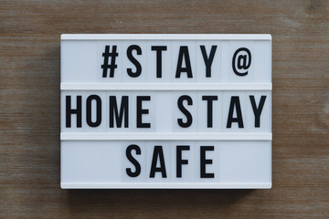 Lightbox # Stay @ home stay safe