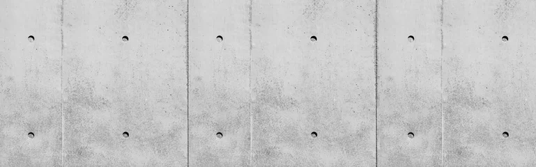 Foto op Canvas Panorama van betonnen muur textuur en achtergrond © torsakarin