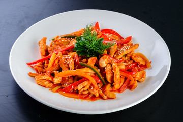 Touk sai traditional Caucasian dish
