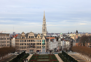 view of Christmas Brussels, Belgium