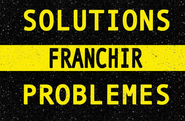 concept trouver solutions aux problèmes 