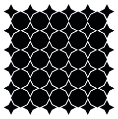 Naklejka premium Vector illustration geometric black-and-white pattern rectangle.vector pattern. Abstract geometric background. Linear grid structure from rectangles