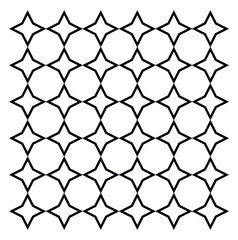 Fototapeta premium Vector illustration geometric black-and-white pattern rectangle.vector pattern. Abstract geometric background. Linear grid structure from rectangles