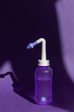 Bottle For Cleaning Nose And Nasal Rinse.