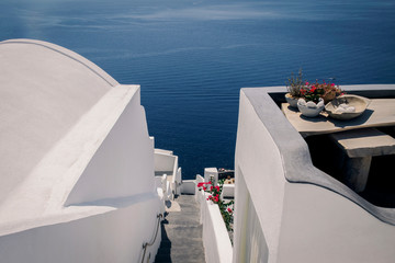 Santorini Greece Grecja - obrazy, fototapety, plakaty