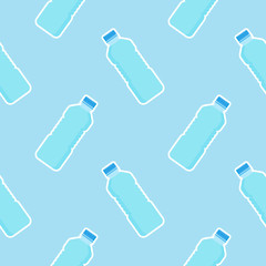 mineral water seamless pattern vector illustration, Can use for fabric, textile, wallpaper, background, packaging, adversiting, decor, wrapping paper, clothes, shirts, dresses, bedding, blankets