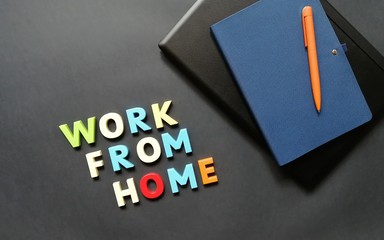 layout on the topic of remote work