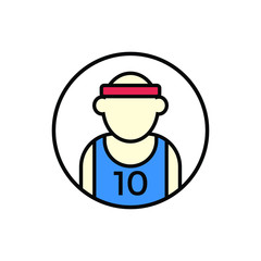 Athlete avatar icon