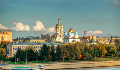 Obraz premium of christ the savior in moscow