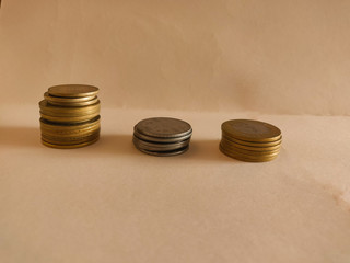 stack of coins