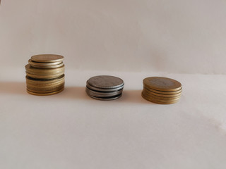 stack of coins