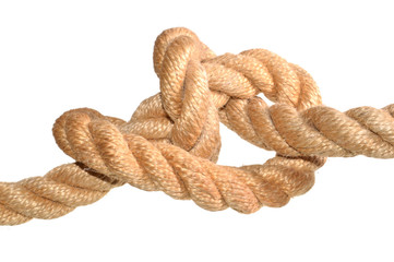 rope isolated on white background