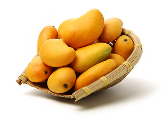 Mango on a white background