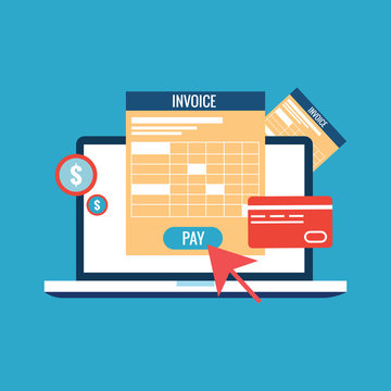 invoice invoicing online service pay