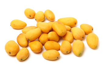 Mango on a white background