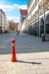 Impressionen Draußen in der Ausgangsbeschränkung Corona Virus in München