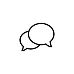 Chat Icon vector simple design