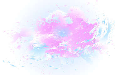 Abstract watercolor background vector image