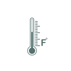 thermometer gray icon