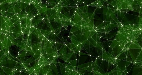 Background Abstract Dynamic Plexus Futuristic Technology. 3D rendering 3D illustration