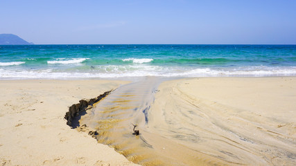 Fototapeta na wymiar 志賀島の海岸の風景