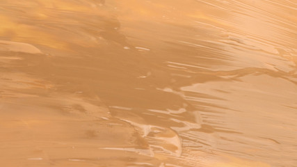 Liquid foundation texture. Make up for women.