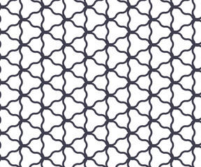 Repeating wavy line vector pattern