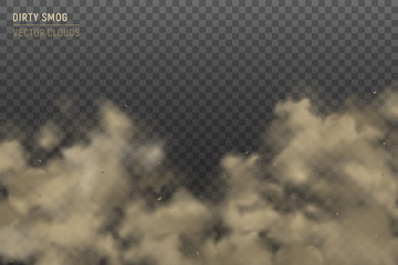 Realistic Clouds Smog Transparent 