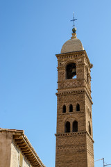Fototapeta premium Church or Santa Maria Magdalena of Tarazona, Spain.