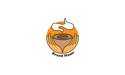 Coffee shop logo design concept and emblems