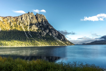 Bariloche lake in Argentina
