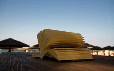 relax on the beach with a good book