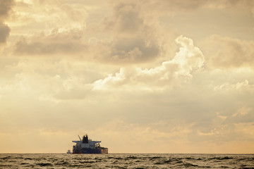 Obraz premium Barco ancorado