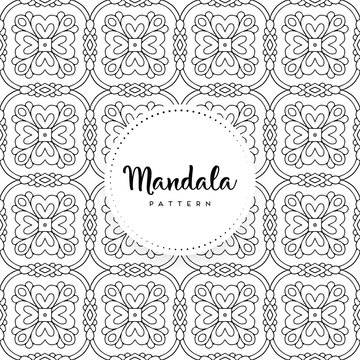 luxury ornamental mandala design background