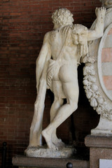 Cremona, Lombardia, statue of Hercules
